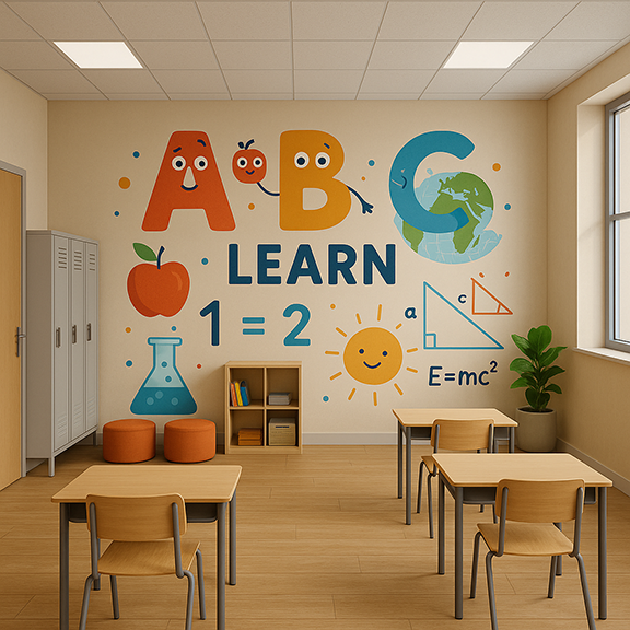 Classroom & Corridor Learning Murals